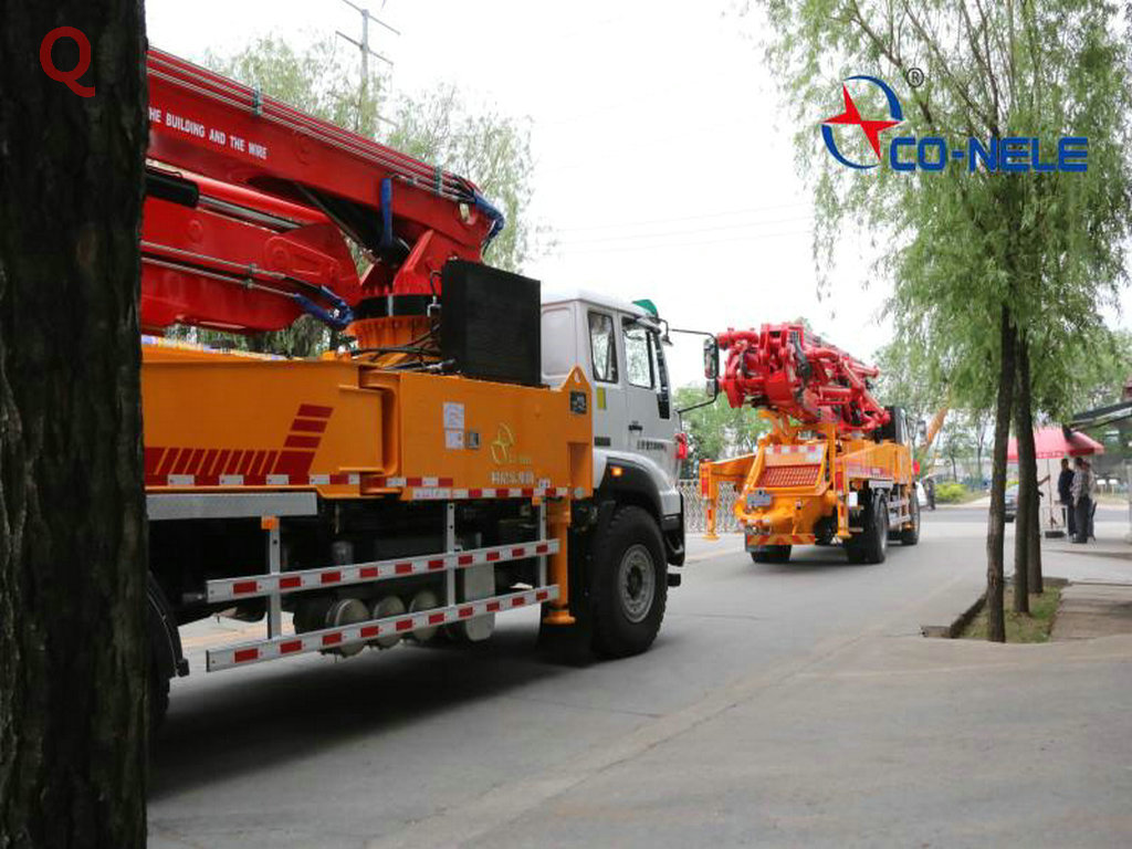 天泵，小型混凝土泵車，小型泵車