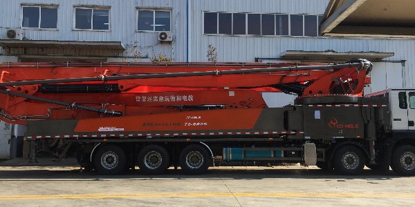 混凝土泵車(chē)的噴射范圍如何