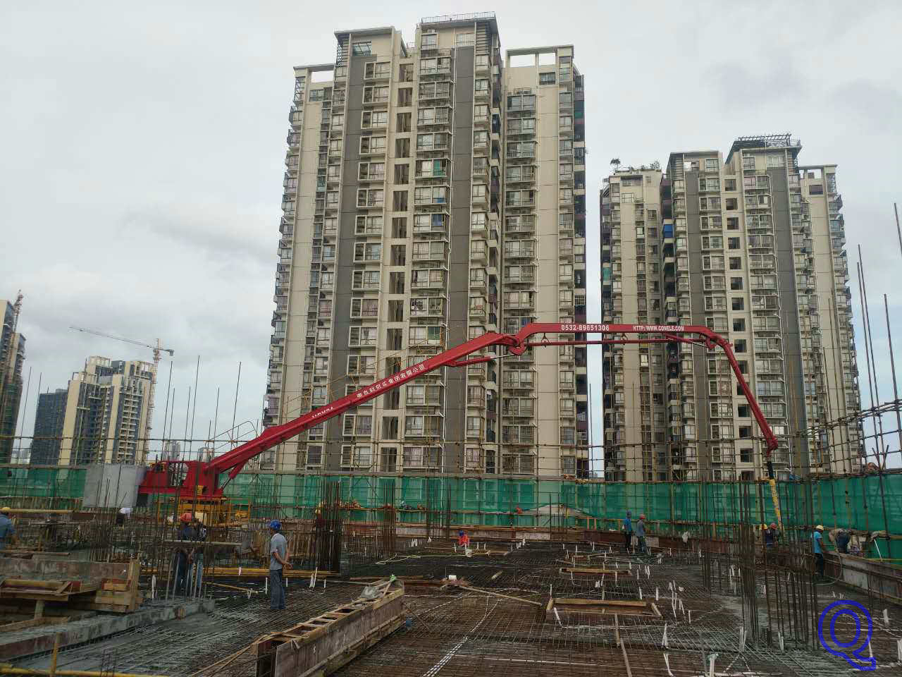 布料機，混凝土布料機